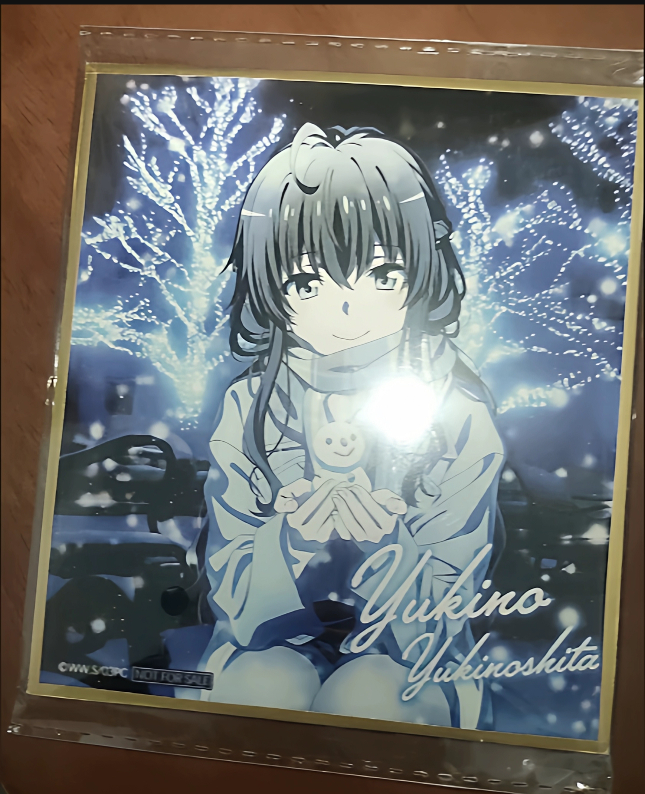 日谷散货 我的青春恋爱物语果然有问题 雪之下雪乃 C105特典色纸