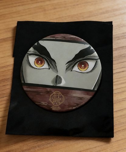 现货日版散单鬼灭之刃周边 柱展 炎柱炼狱杏寿郎眼神吧唧 有原袋