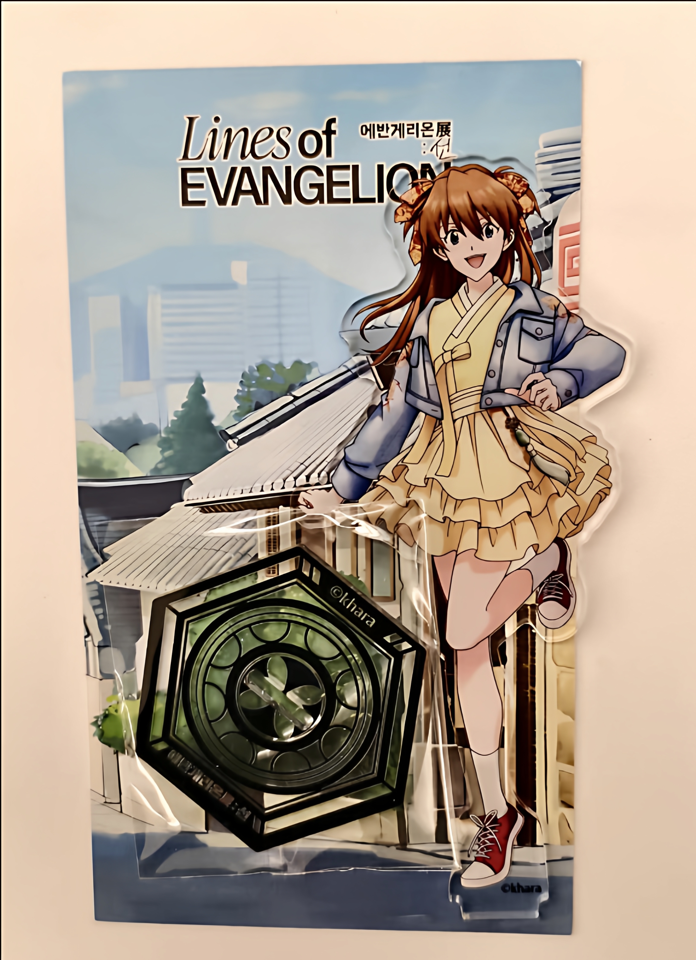 韩谷散货 EVA新世纪福音战士 明日香 韩国展立牌 原袋未拆 现货