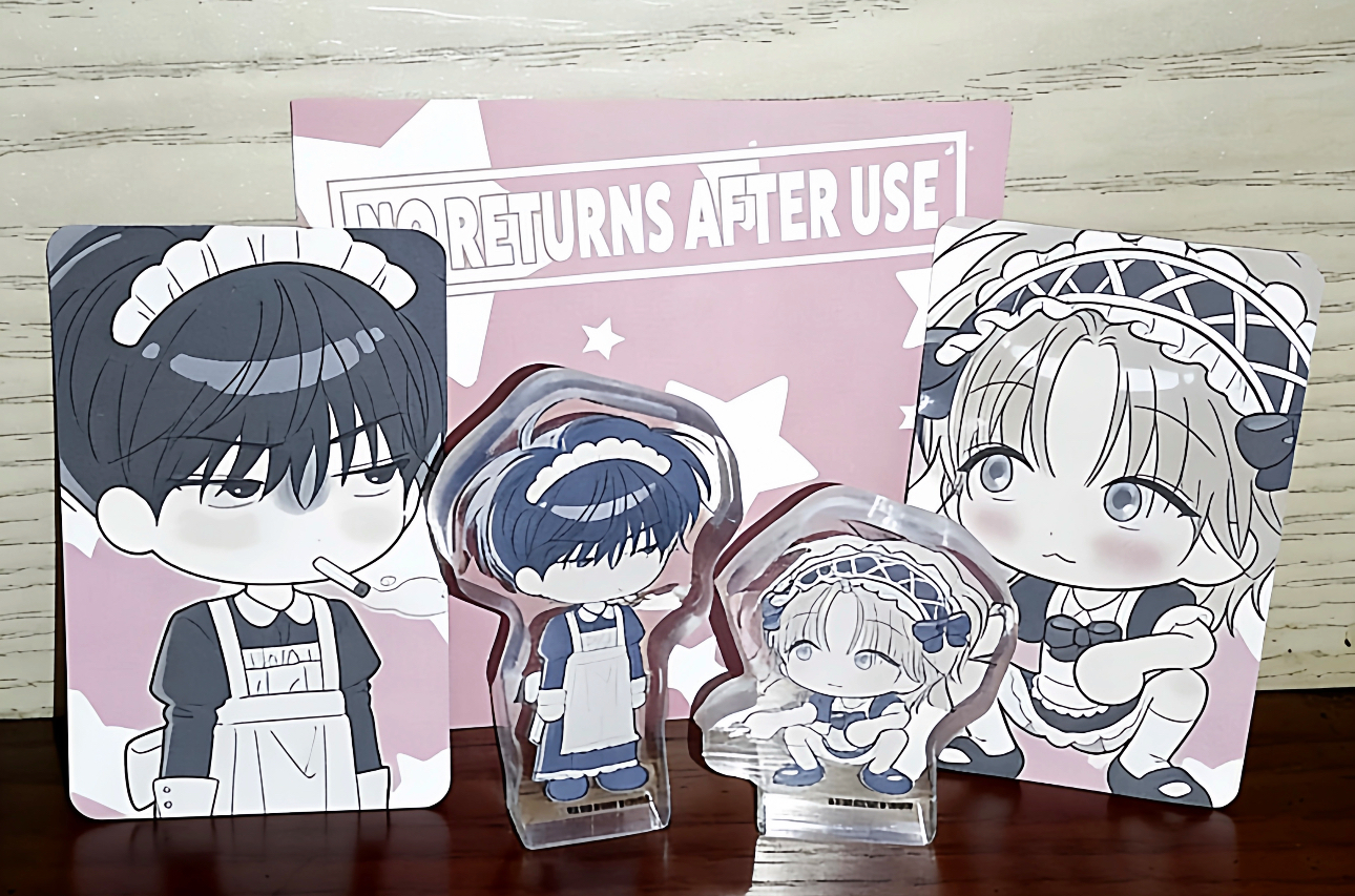 现货韩谷散单使用后不予退货qqr立牌附小卡 原袋未拆