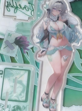 现货日版散单machi 崩铁 星穹铁道 booth C104 流萤立牌 原袋未拆