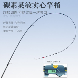 猎魔人配节魔影一代/二代/三代竿稍售后配节专用