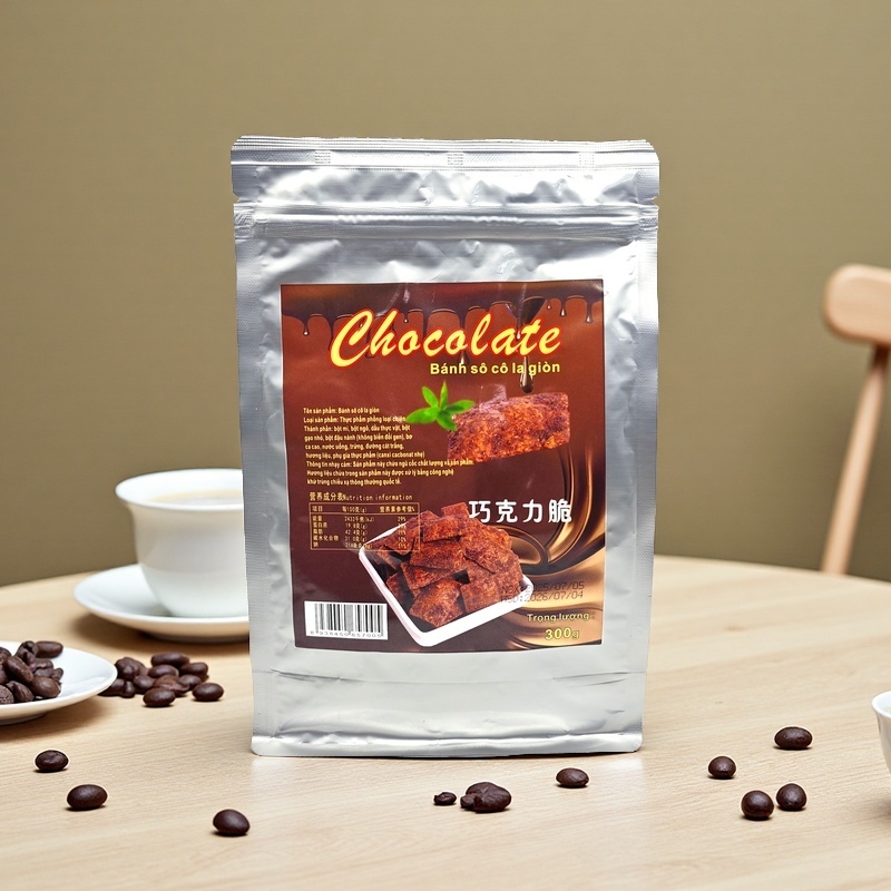 越南进口巧克力脆片休闲零食小吃网红爆款追剧解馋小零食