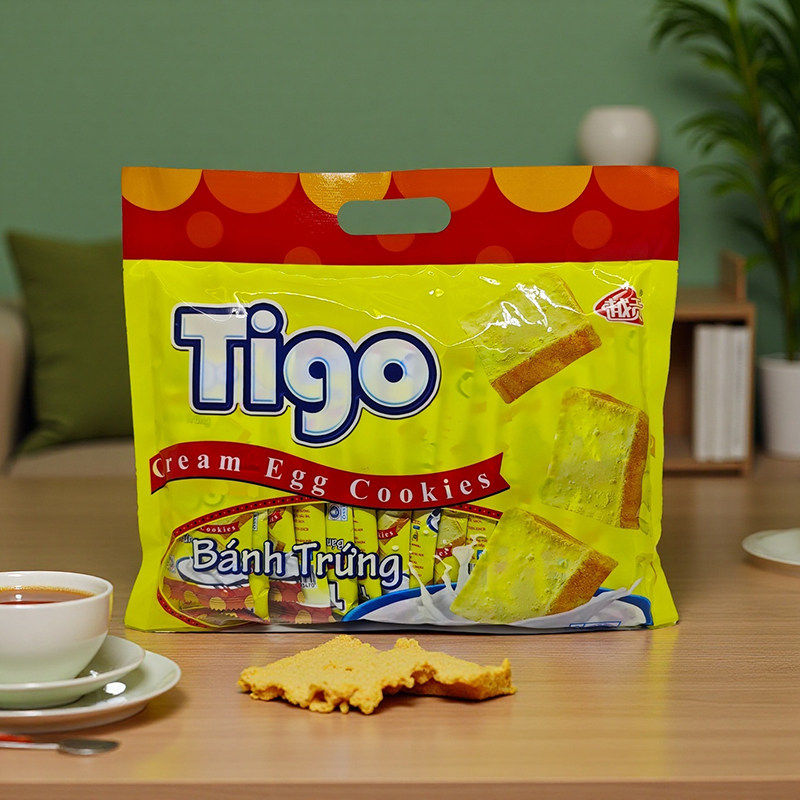 越南进口面包干小包装喜饼面包片干烙早餐饼干小吃休闲零食包邮