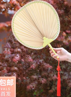 家用女夏手工老式复古典烧烤扇