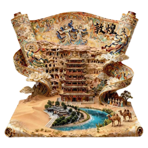 金属浮雕冰箱贴景区文旅纪念好物