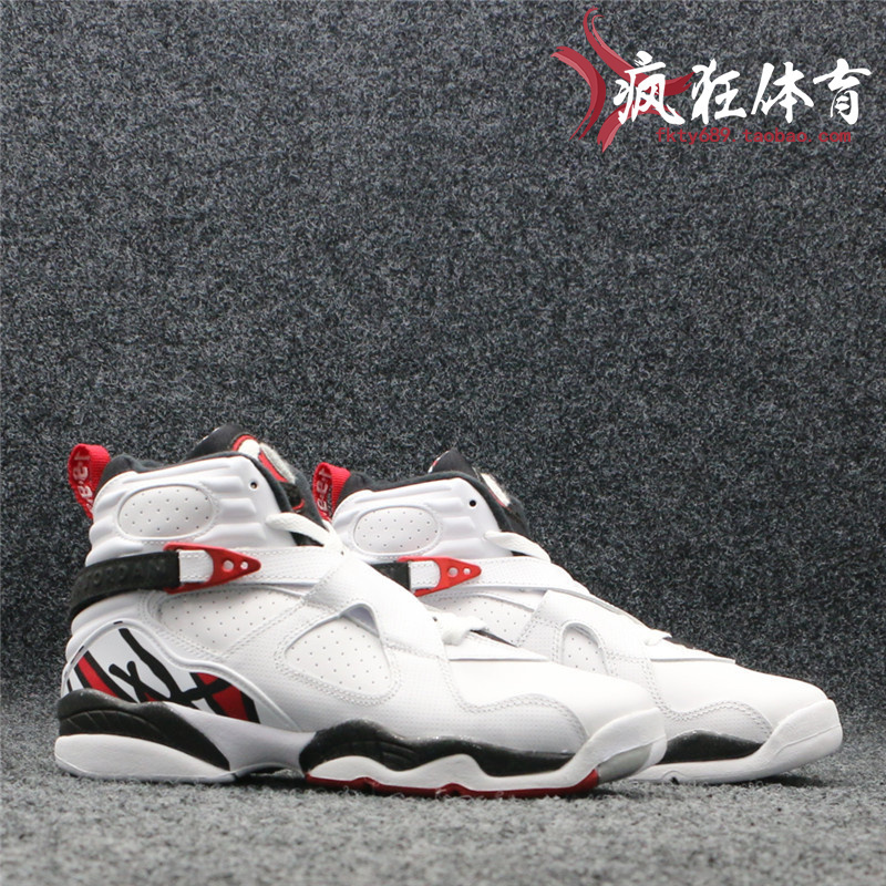 Air Jordan 8 Alternate AJ8 乔8兔八哥白红篮球鞋 305368-104