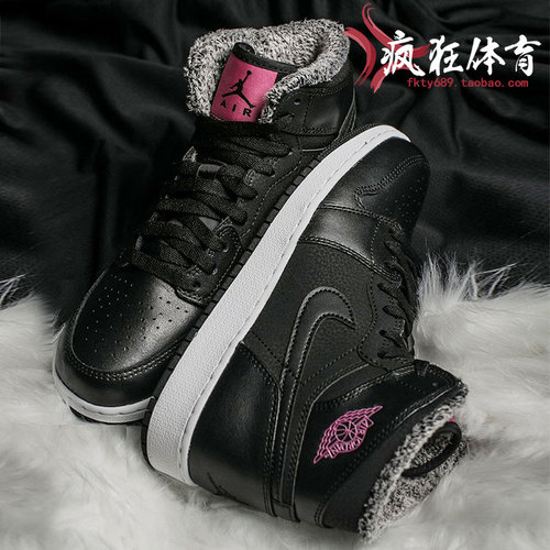JORDAN秋冬羊毛女休闲板鞋