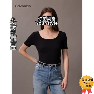 Calvin Klein/凯文克莱 25春夏男女双面用字母扣头腰带 4K7006G