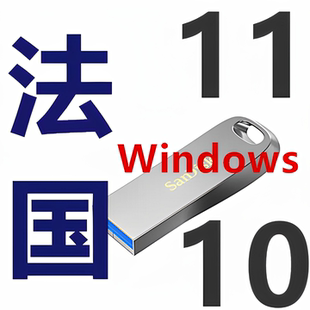 法语 法文版 windows 10 11 法国 win10  win11 iso系统 安装u盘