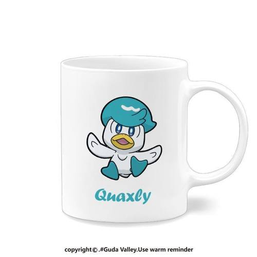 呆火鳄宝可梦神奇新叶喵马克杯早餐情侣咖啡茶杯办公水杯生日礼物