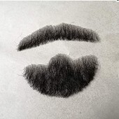 胡子八字胡 胡子道具男士 舞台演出 仿真假胡须逼真 假胡子道具男