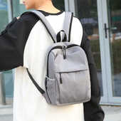 YOUTHHANG双肩包小型男女背包休闲轻便书包短途出行旅行小背包