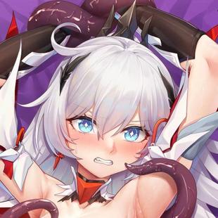 崩3琪亚娜薪炎之律者草履虫等身抱枕靠枕二次元宅长条枕定制