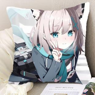 水着白子抱枕动漫游戏枕头周边二次元宿舍沙发靠枕靠垫朋友礼物