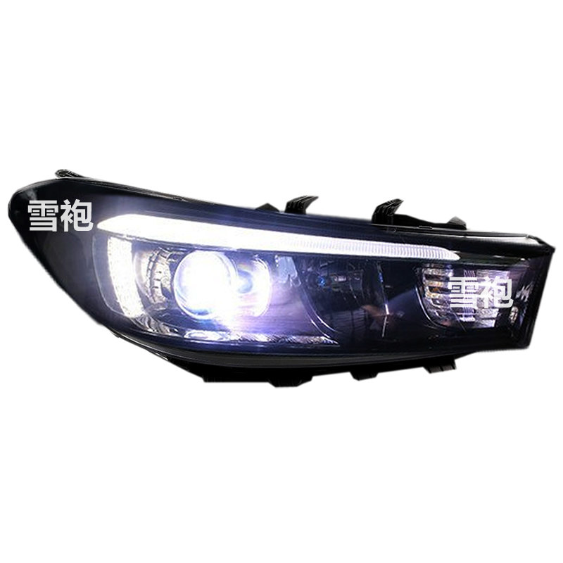 16-18款K3激光大灯改装双光透镜
