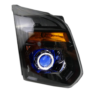 双光透镜LED灯适用于 福特全顺新世代V348激光大灯透镜改装 16款