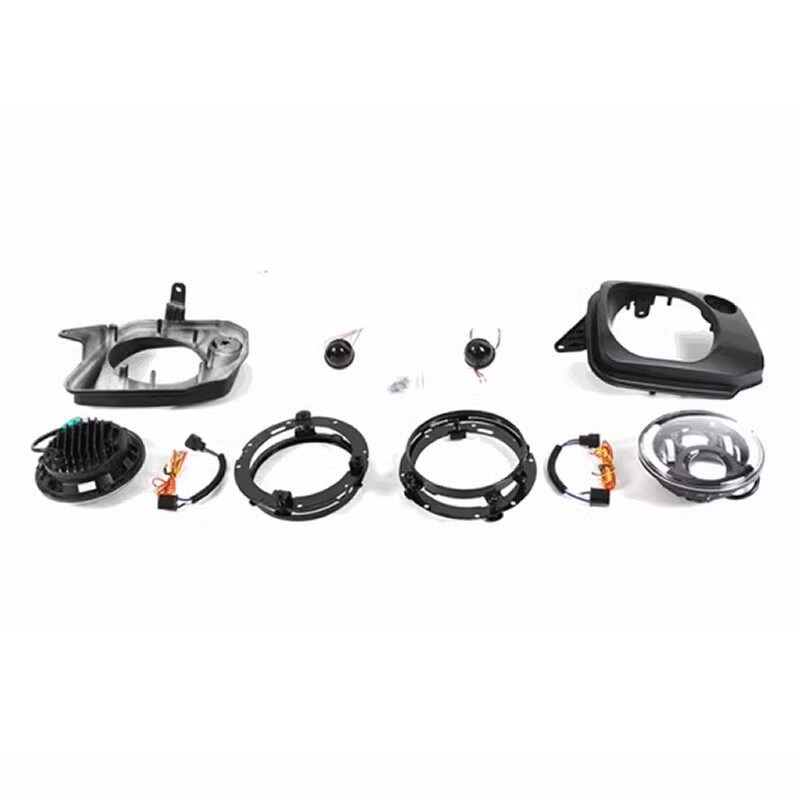 吉姆尼复古大灯总成改装激光透镜