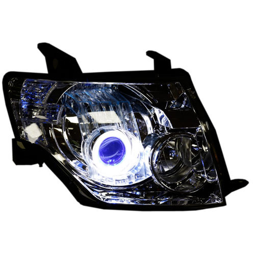 帕杰罗V93大灯总成改装双光透镜