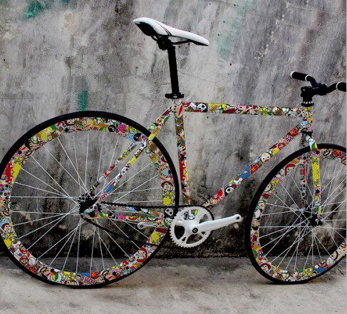 Autocollant pour vélo - Ref 2286599 Image 1