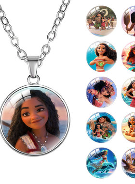 海洋奇缘项链moana同款莫阿娜公主吊坠项饰配饰品女