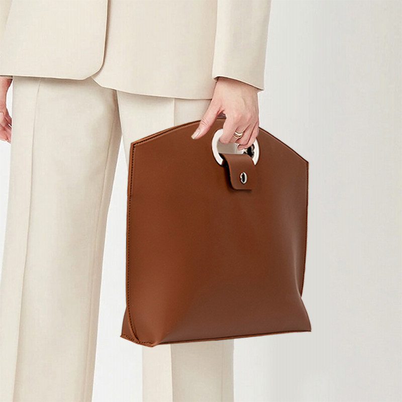 手提笔记本电脑包大容量通勤包手提包防水高级感适用14寸15寸16寸笔记本包女士公文包公务员商务公文包