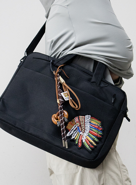 原创设计笔记本电脑包大容量斜挎游戏本手提包气囊抗震防摔防水14寸15.6寸16寸17.3寸拯救者Y7000P联想Y9000P