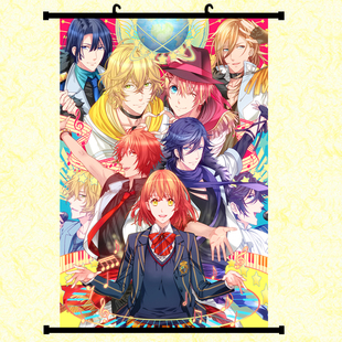 歌之王子殿下周边海报圣川真斗四之宫那月卡缪动漫帅哥背景画现货