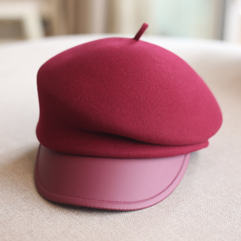 鸭舌帽逛街休闲女秋冬