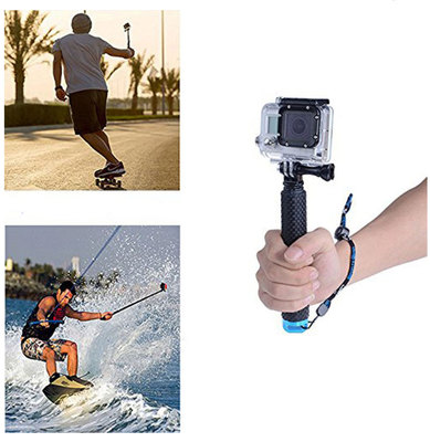 Gopro新款三向相机手柄自拍杆