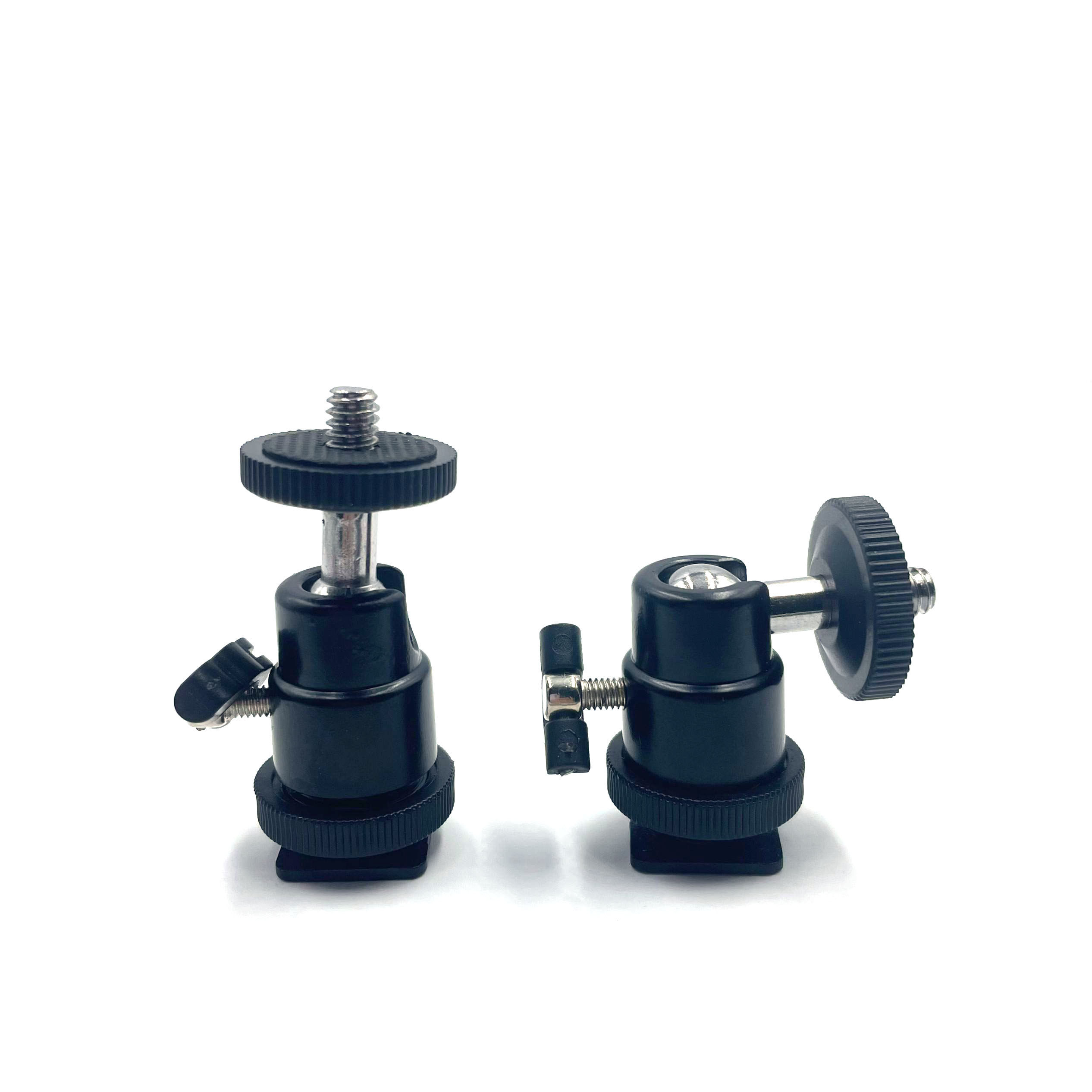 金属热靴小云台球型万向支架补光灯摄影直播灯手机夹扩展架转接头