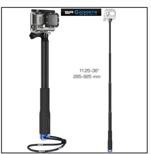 适用goprohero6/5/4小蚁4K+/SJ运动相机防水可伸缩自拍杆36寸92cm