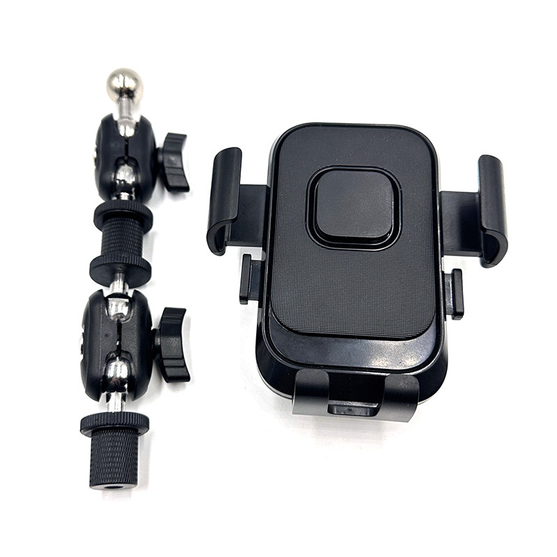 三脚架替换旋转手机夹头支架配件通用万向云台直播360转接豌豆荚