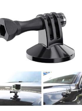 GoProHERO5/4/3+配件超强磁铁底座山狗小蚁配件磁力基座接头通用