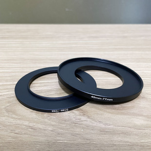 滤镜转接圈 82mm 镜头滤镜转接环49 同口径