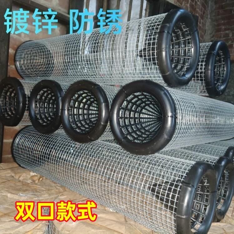 多功能镀锌防锈倒须铁丝网笼