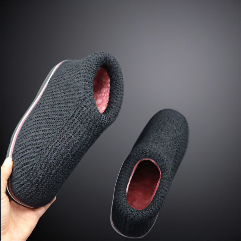 针织毛线鞋手工编织鞋棉鞋成品厚底勾毛线鞋编织鞋子手工老棉鞋男,居家布艺,居家棉拖/棉鞋,淘宝优惠券,粉丝福利购,淘宝优惠卷