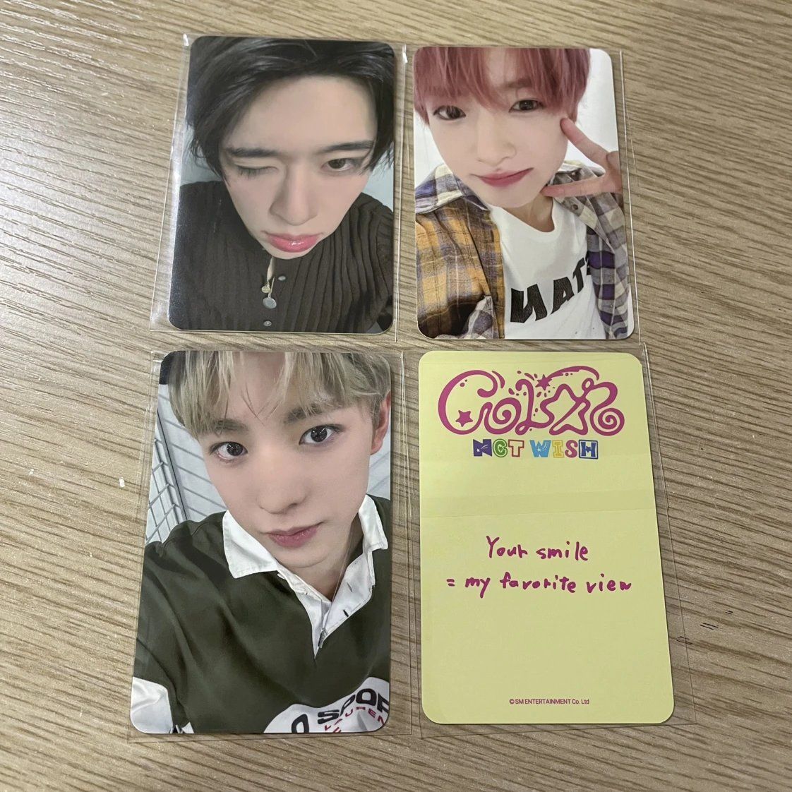 国现 nctwish 划愿 迷你3 itta签售特典 全新正版正品  吴是温