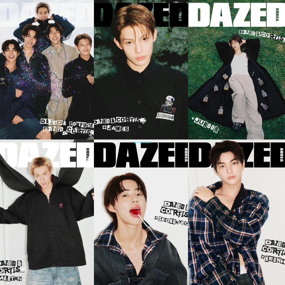 【国现】cortis杂志 dazed杂志 25年冬季版 烤蹄子 赵雨凡James