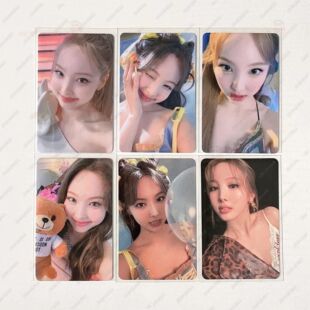 【国现】林娜琏solo IM NAYEON小卡 nalo pop 脸 豹纹脸 气球脸