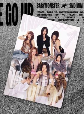 【国现】babymonster宝怪 迷你2we go up 明信片版postcard版未拆