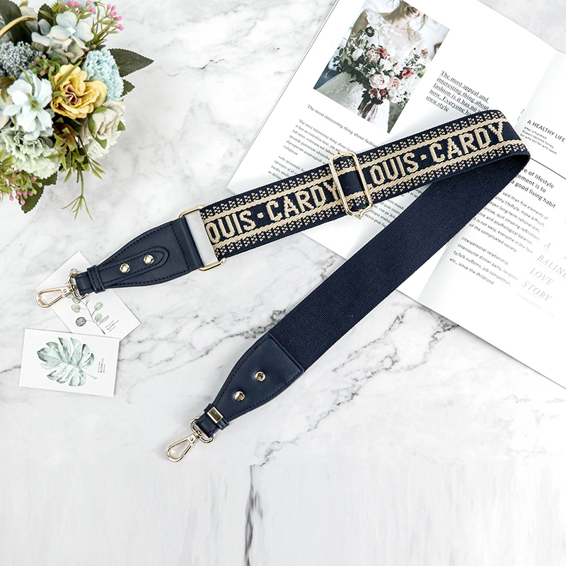 路易卡迪时尚轻奢提花肩带