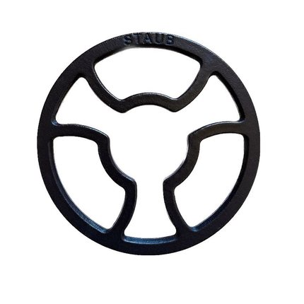 staub珐琅铸铁锅导热盘解冻板28cm防烧黑护锅可拆卸燃气灶台搁架