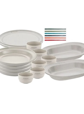 法国Staub松露白陶瓷碗雪花平盘圆盘深盘法式咖喱盘夜樱粉小雏菊