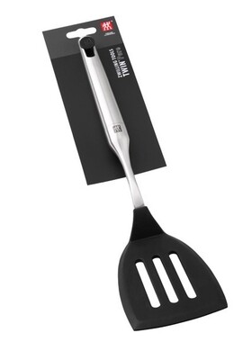 德国双立人Pure系列不锈钢软硅胶三坑铲炒菜不粘锅平铲37520-000