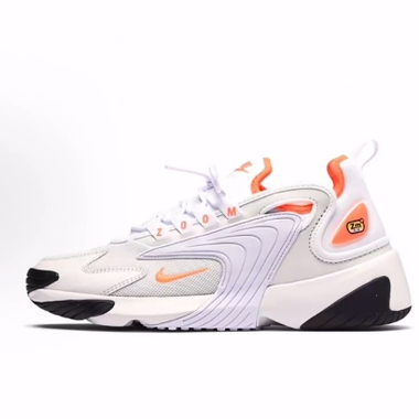 Nike Zoom 2K 舒适 防滑轻便 低帮 老爹鞋 女款 白橘