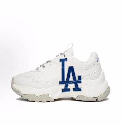 MLB LA DODGERS 皮革 舒适百搭 防滑耐磨 低帮 老爹鞋 男女同款