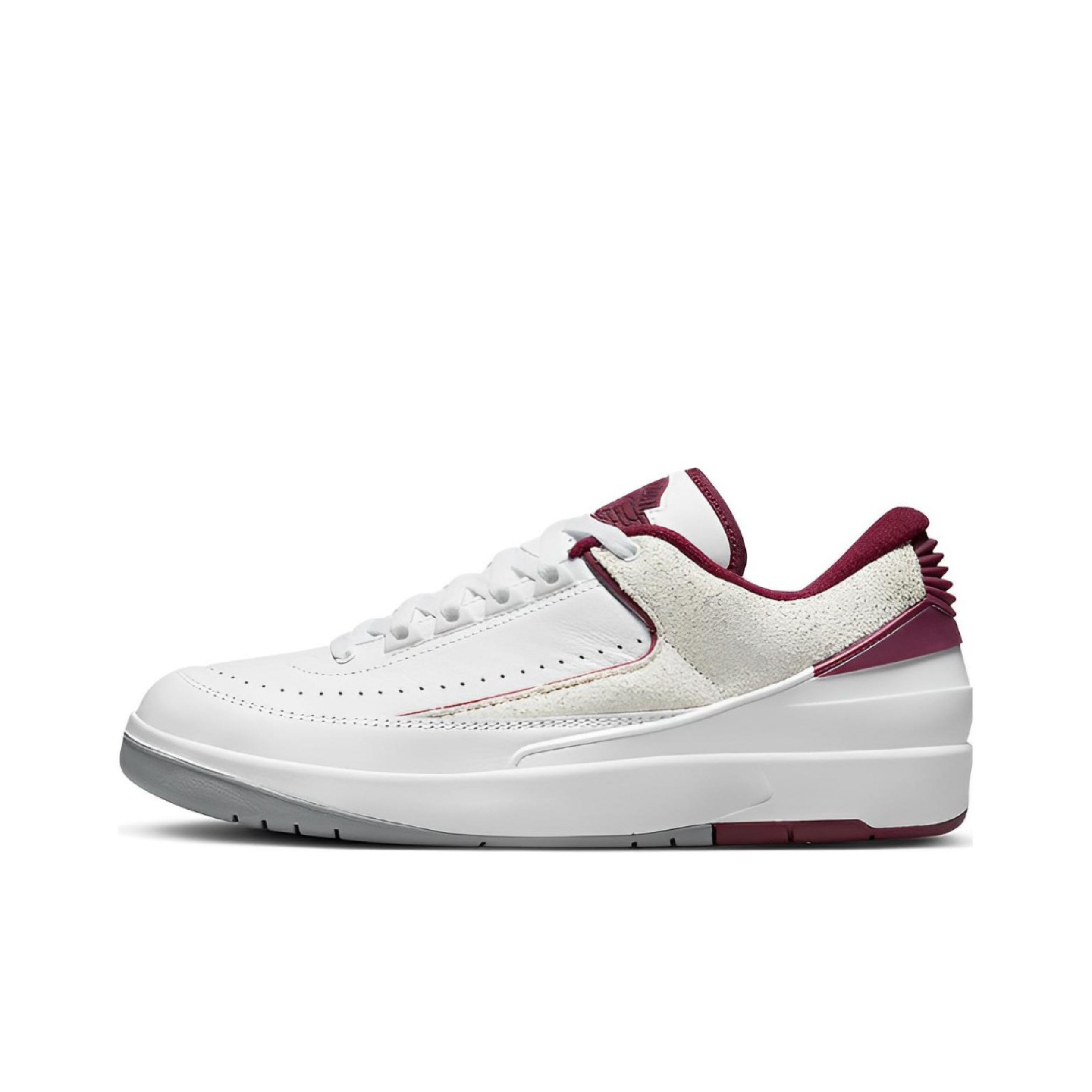 耐克正品Air Jordan 2 Low AJ2白红男子低帮篮球鞋DV9956-103