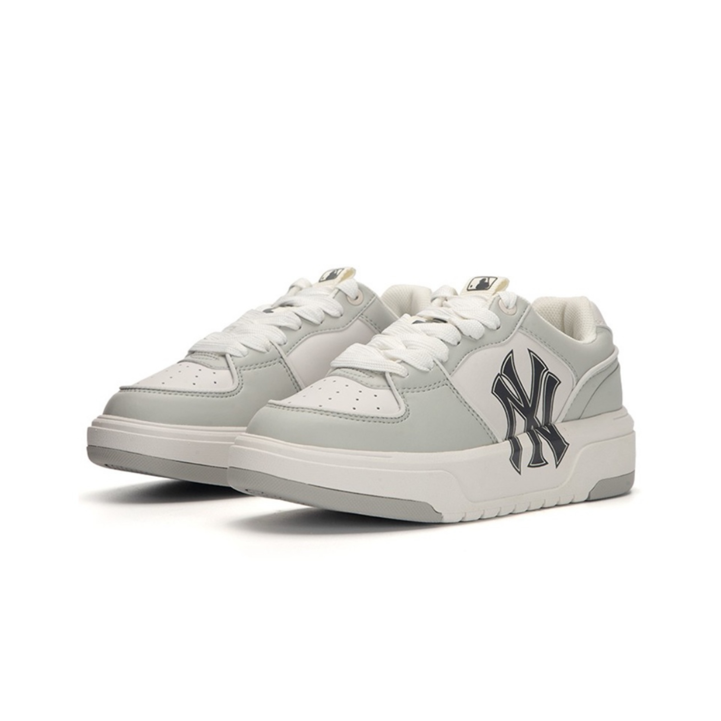 MLB Chunky Liner低帮 板鞋 男女同款 灰色3ASXCA12N-50GRL