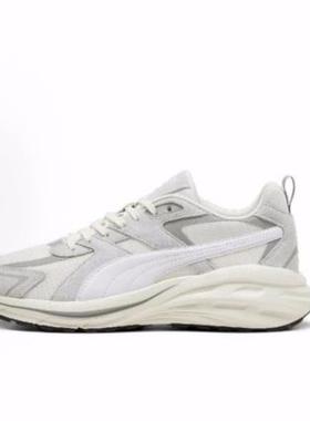 PUMA Hypnotic LS 合成革 舒适日常低帮生活休闲鞋 男女同款 米白